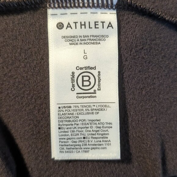 Athleta Coaster Luxe Jogger, Brown, Size Large - Picture 7 of 8